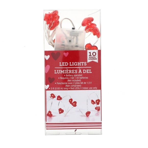 Valentine's Day LED String Lights - Picture 1 of 6